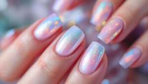 Manicure opalescente: la tendenza unghie più chic per le feste