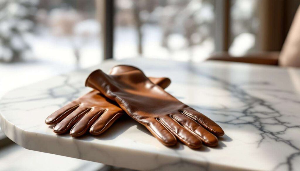 I guanti di pelle sono l’accessorio chiave (da riscoprire) nell’inverno 2026