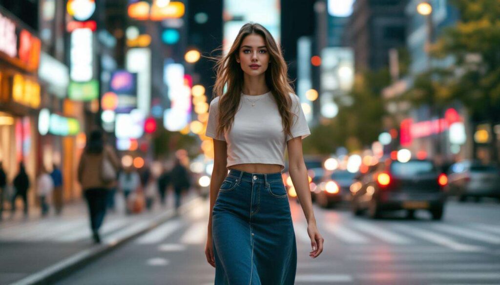 La gonna midi è il nuovo must di stagione delle ragazze cool (e lo streetstyle lo conferma)