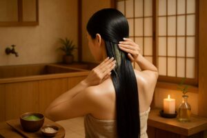 Rituale giapponese per il lavaggio dei capelli: capelli splendidi senza procedure complesse né costosi saloni