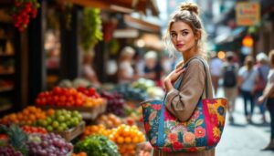 Non è nera, ma sta bene con tutto: questa shopper è il nuovo must-have di stagione
