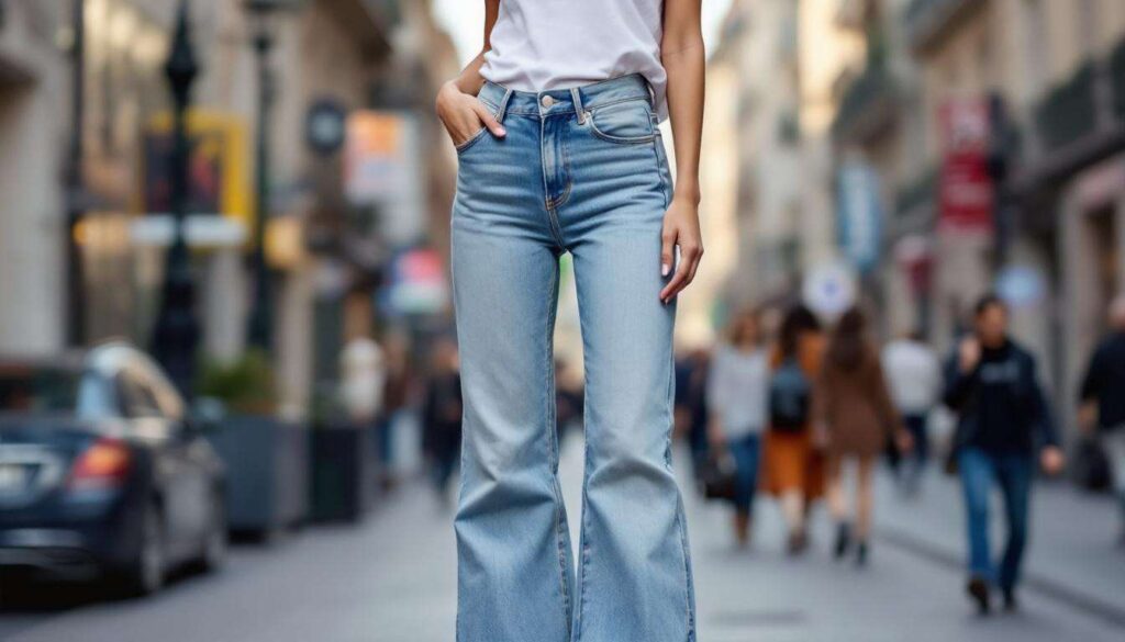I jeans mini bootcut, appena svasati, molto slim, sono la tendenza denim più cool del 2026
